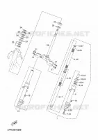 DIRECTION pour Yamaha YP125R de 2011