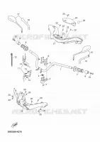GUIDON ET CABLES pour Yamaha YP125R de 2011