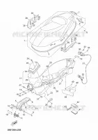 SELLE pour Yamaha YP125R de 2011