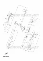 DIRECTION pour Yamaha YP125R de 2011