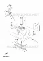 RESERVOIR A ESSENCE pour Yamaha YP125R de 2011