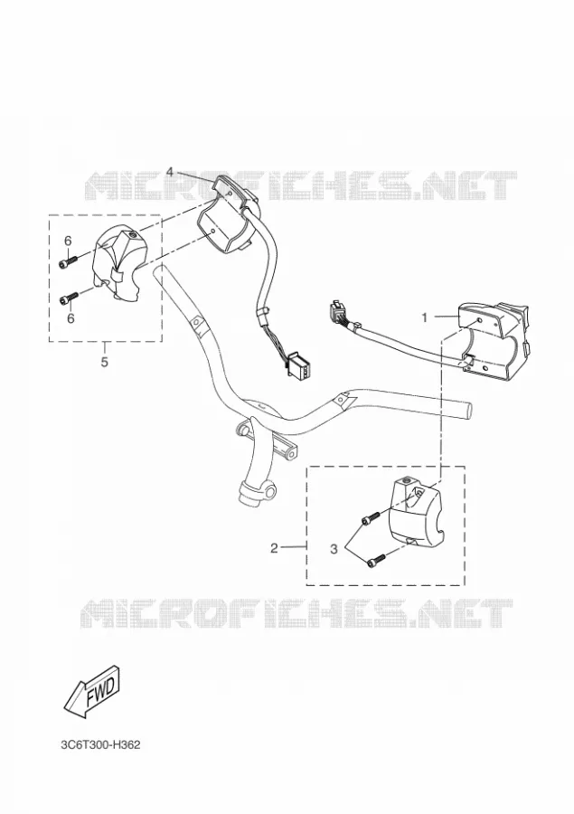 COMMODO / LEVIER Yamaha SCOOTER 50 2011 NITRO  YQ50 NITRO
