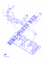 SYSTÈME D'ADMISSION D'AIR AIS pour Yamaha FZ8S de 2012