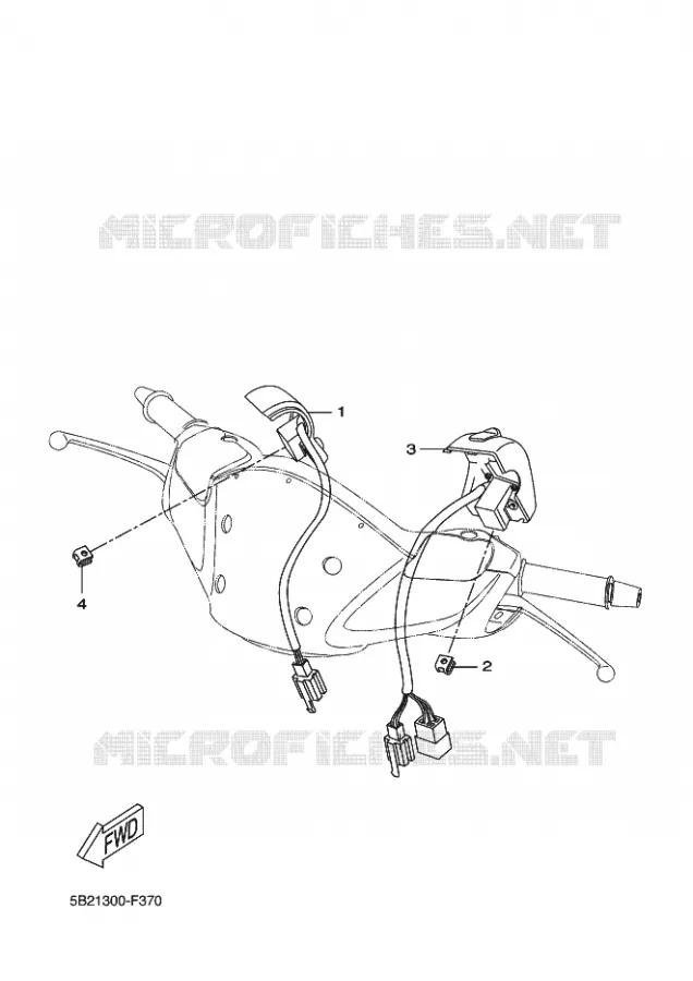 COMMODO / LEVIER Yamaha SCOOTER 250 2012 XCITY  VP250 XCITY