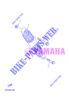 AMORTISSEUR ARRIERE pour Yamaha MBK OVETTO 50 4 TEMPS de 2012
