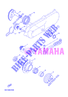 DEMARREUR pour Yamaha MBK OVETTO 50 4 TEMPS de 2012