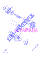TRANSMISSION pour Yamaha MBK OVETTO 50 4 TEMPS de 2012