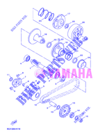 EMBRAYAGE DE DEMARREUR pour Yamaha MBK OVETTO 50 4 TEMPS de 2012