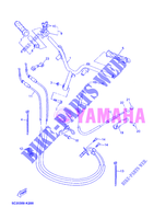 GUIDON ET CABLES pour Yamaha MBK OVETTO 50 4 TEMPS de 2012