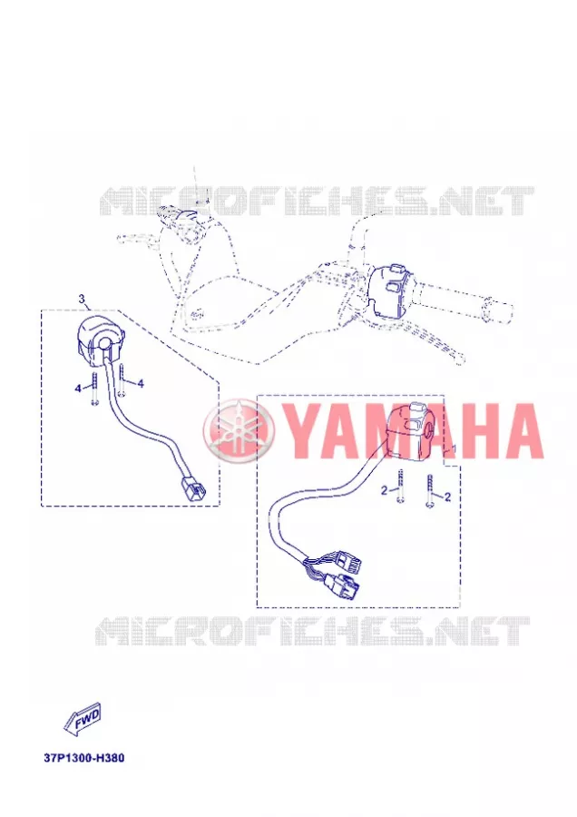 COMMODO / LEVIER Yamaha SCOOTER 125 2012 XMAX  YP125R