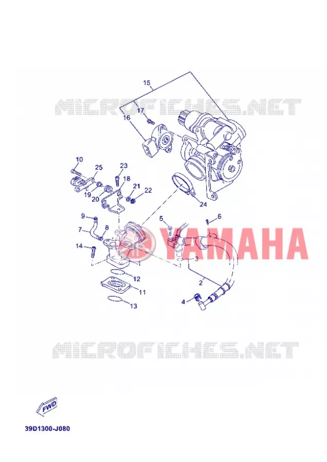 ADMISSION Yamaha SCOOTER 125 2012 XMAX SPORT  YP125R X-MAX 125 SPORT