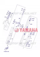DIRECTION pour Yamaha YP125RA de 2012