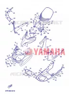 PARE BRISE pour Yamaha YP125RA de 2012