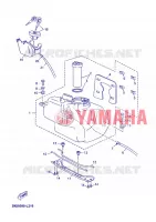 RESERVOIR A ESSENCE pour Yamaha YP125RA de 2012