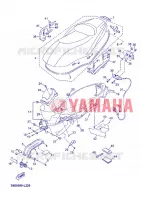 SELLE pour Yamaha YP125RA de 2012