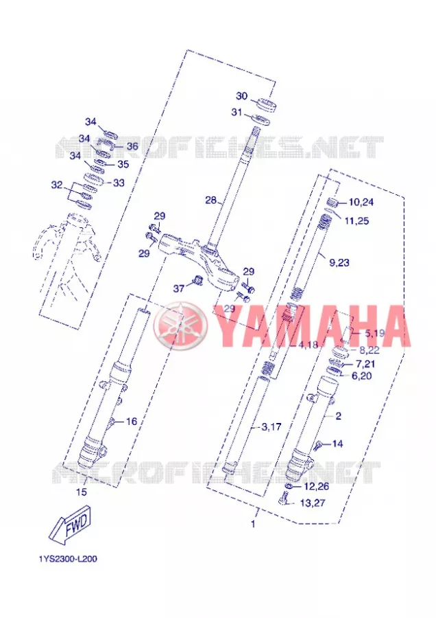 DIRECTION Yamaha SCOOTER 250 2012 XMAX  YP250R