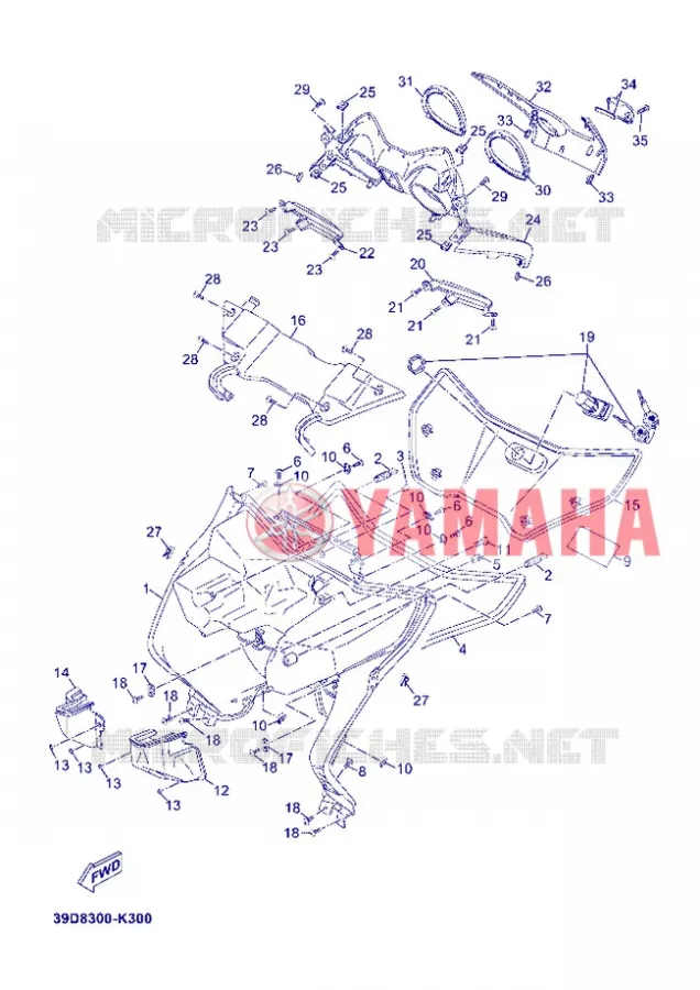 PROTEGE JAMBES Yamaha SCOOTER 250 2012 XMAX SPORT  YP250R X-MAX 250 SPORT