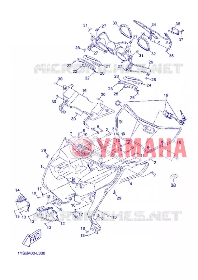 PROTEGE JAMBES Yamaha SCOOTER 250 2012 XMAX ABS  YP250RA
