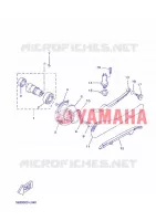 ARBRE A CAMES / CHAINE DE DISTRIBUTION pour Yamaha YP250RA de 2012