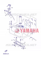 RESERVOIR A ESSENCE pour Yamaha YP250RA de 2012