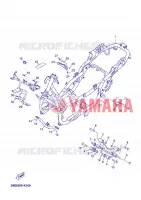 CADRE pour Yamaha YP250RA  de 2012