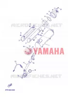 ECHAPPEMENT pour Yamaha YP250RA  de 2012