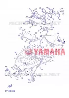 PROTEGE JAMBES pour Yamaha YP250RA  de 2012