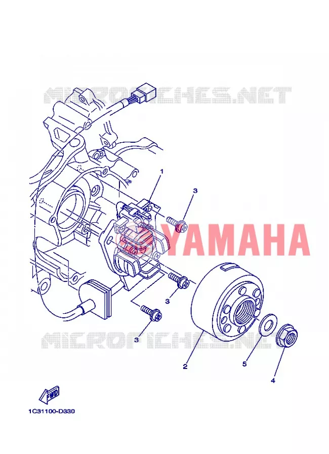 ALLUMAGE Yamaha MOTO 125 2012 YZ  YZ125