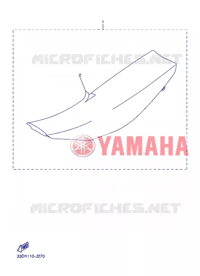 SELLE Yamaha MOTO 450 2012 YZF  YZ450F