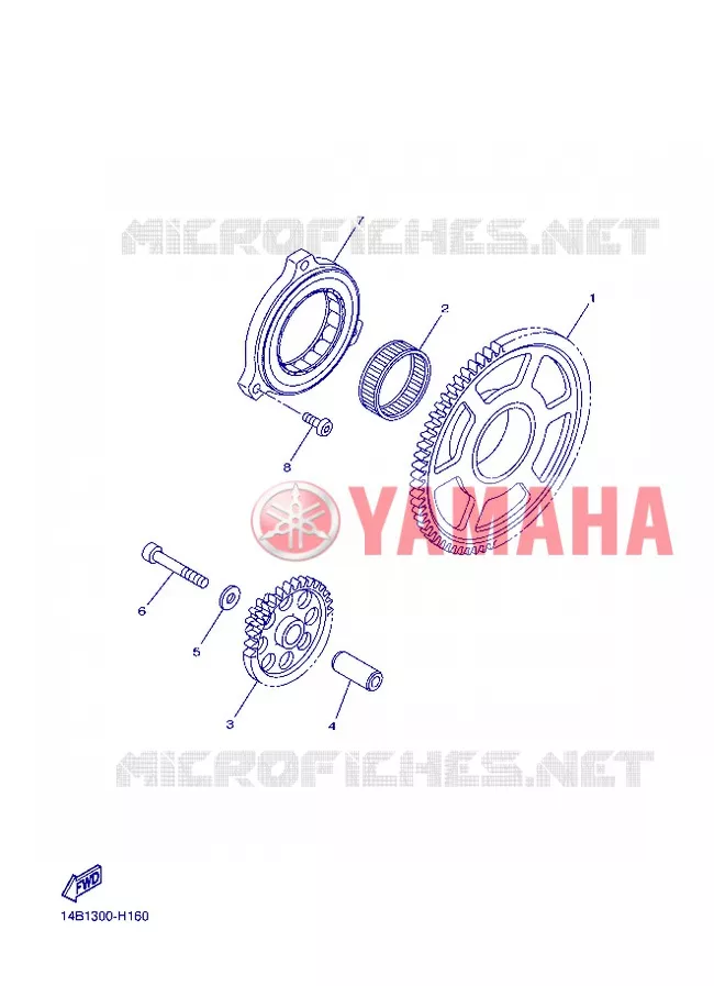 DEMARREUR Yamaha MOTO 1000 2012 R1  YZF-R1