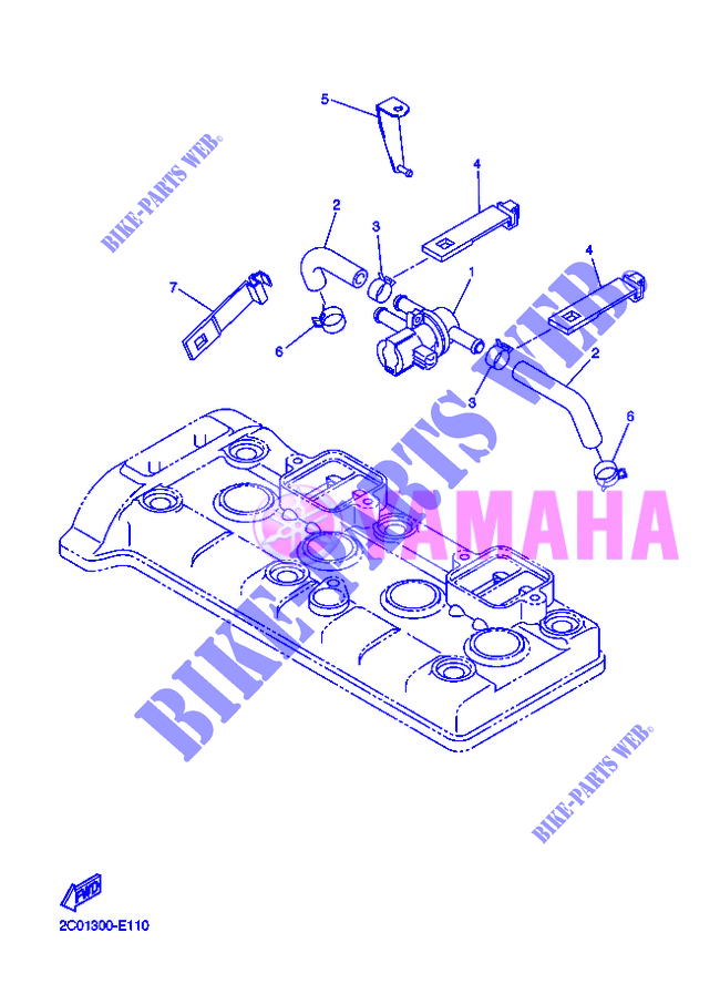 SYSTÈME D'ADMISSION D'AIR AIS pour Yamaha YZF-R6 de 2012