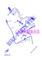 GUIDON ET CABLES pour Yamaha BOOSTER SPIRIT de 2013