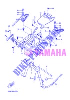 SUPPORT / REPOSE PIEDS pour Yamaha BOOSTER SPIRIT de 2013