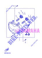PHARE  pour Yamaha BOOSTER SPIRIT de 2013