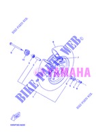 ROUE AVANT pour Yamaha BOOSTER SPIRIT de 2013