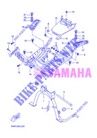 SUPPORT / REPOSE PIEDS pour Yamaha BOOSTER SPIRIT de 2013