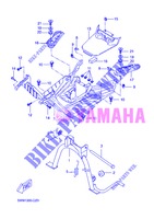 SUPPORT / REPOSE PIEDS pour Yamaha CW50 de 2013