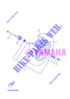ROUE AVANT pour Yamaha CW50 de 2013