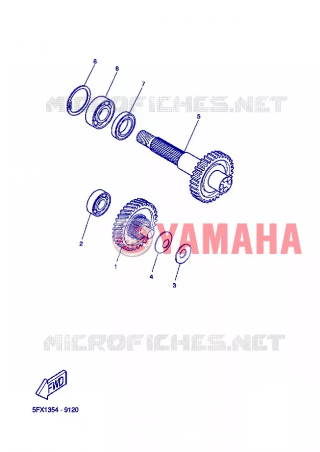 TRANSMISSION Yamaha SCOOTER 50 2013 BWS  CW50