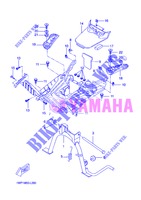 SUPPORT / REPOSE PIEDS pour Yamaha BWS EASY de 2013
