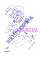 ROUE ARRIERE pour Yamaha BOOSTER ONE de 2013