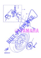 ETRIER DE FREIN AVANT pour Yamaha BOOSTER 12