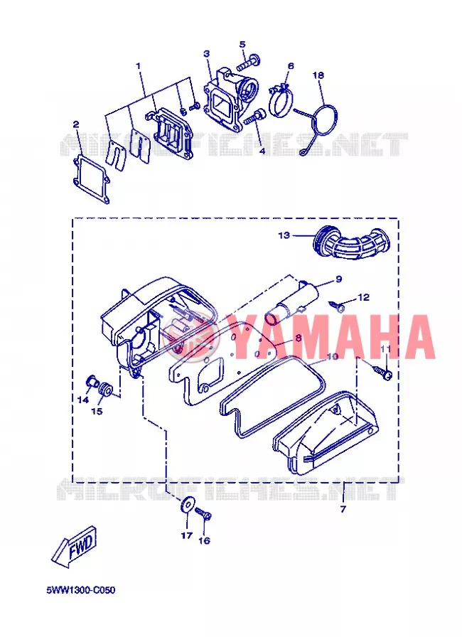 ADMISSION Yamaha SCOOTER 50 2013 BOOSTER  CW50L