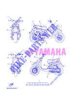 EMBLEME pour Yamaha BOOSTER NAKED de 2013