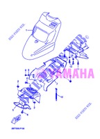 GARDE BOUE AVANT pour Yamaha BOOSTER NAKED de 2013
