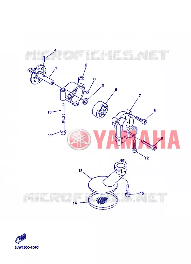 POMPE A HUILE Yamaha MOTO 1300 2013 FJR ABS  FJR1300A