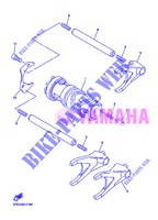 BARILLET DE SELECTION / FOURCHETTES pour Yamaha FJR1300A de 2013