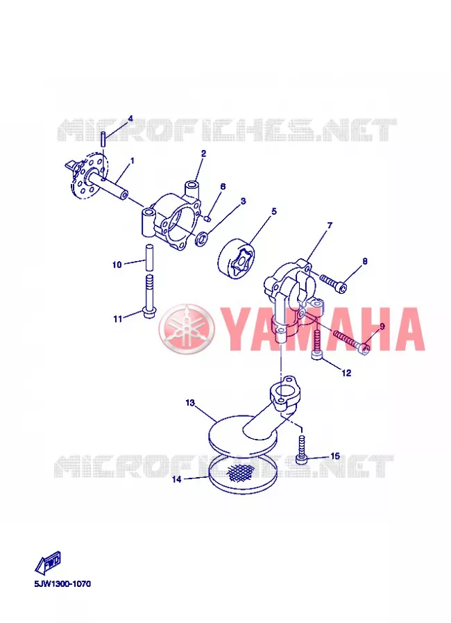 POMPE A HUILE Yamaha MOTO 1300 2013 FJR AS ABS  FJR1300AS