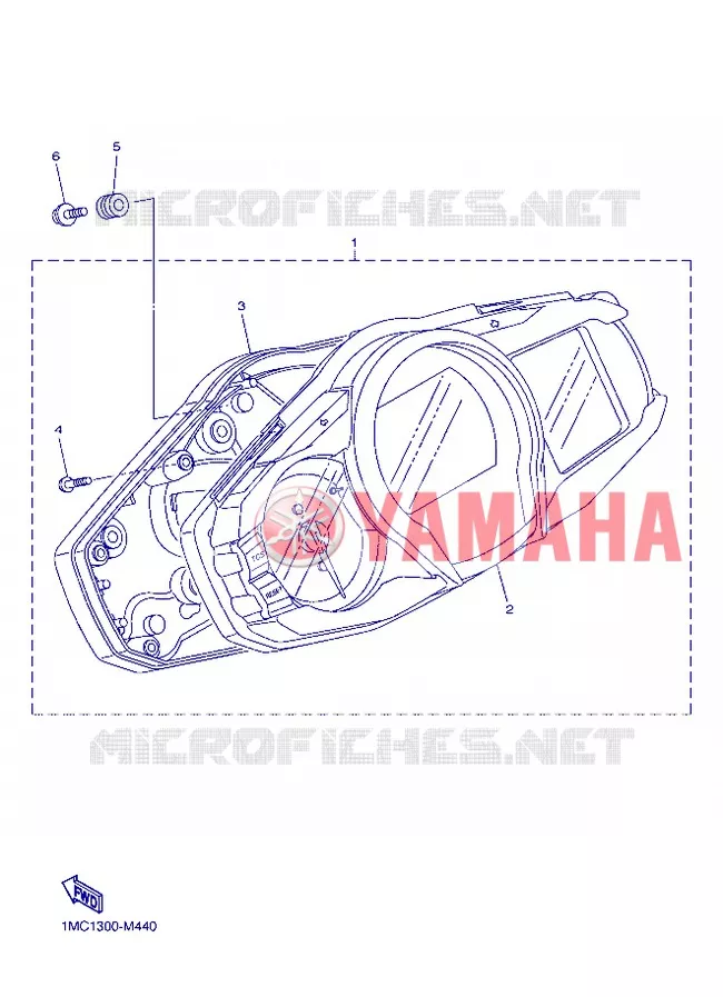 COMPTEUR  Yamaha MOTO 1300 2013 FJR AS ABS  FJR1300AS