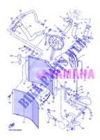 RADIATEUR / DURITES pour Yamaha FJR1300AS de 2013